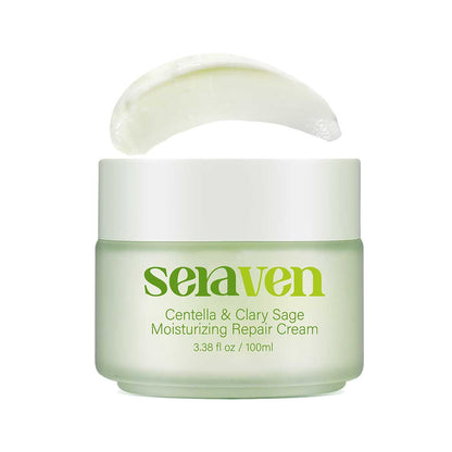 Seraven Centella & Clary Sage Moisturizing Repair Cream 3.38 fl.oz / 100ml